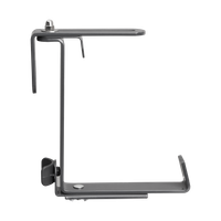 noa universal balcony hooks metal living black